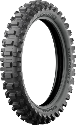 MICHELIN StarCross 6 Medium Hard Rear Tire - 110/100-18 - 64M 02281