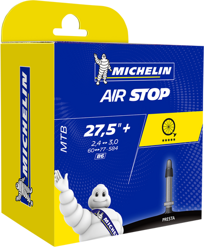 MICHELIN Air Stop Tube - 2.4"-3.0"x27.5" - Presta 40 mm 77989