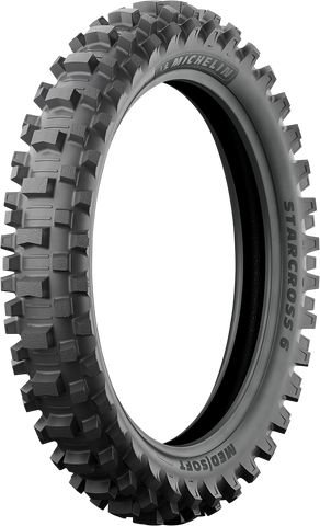 MICHELIN Tire - Starcross 6 Medium Soft - Rear - 100/90-19 - 57M 53769